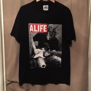 ALIFE JOHN MAYER PHOTO T SHIRT TEE LARGE RARE